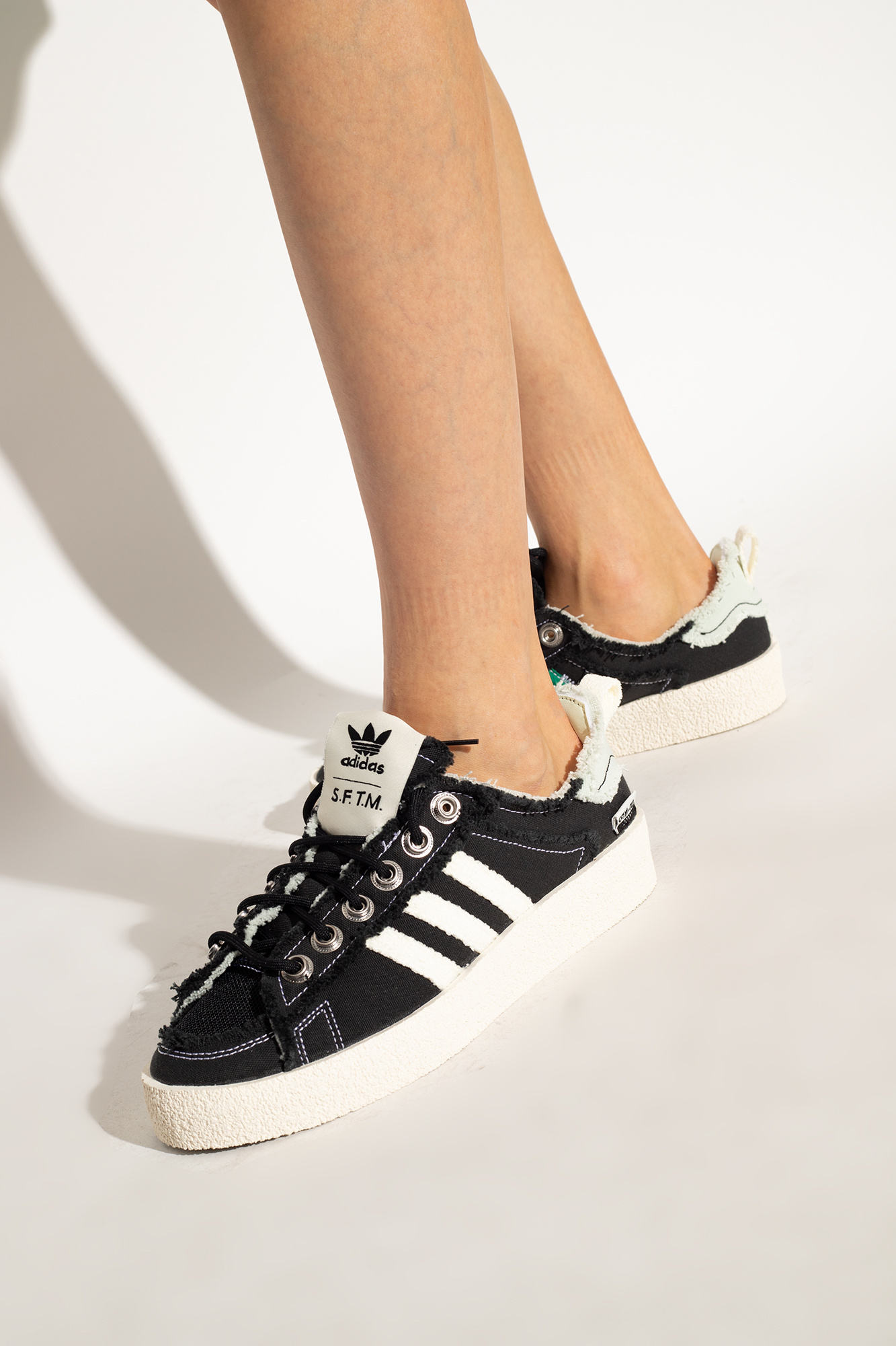 Black 'CAMPUS 80s' sneakers ADIDAS Originals - la kings adidas ...